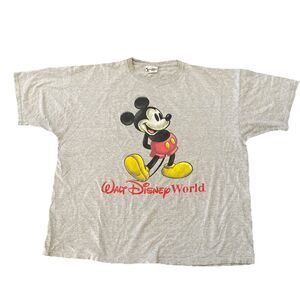 Vintage Walt Disney World Mickey Mouse T-Shirt Size Large